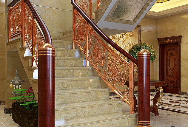 家裝銅藝樓梯扶手新設(shè)計(jì)案例 全程亮點(diǎn)都在這里 家裝銅藝樓梯扶手新設(shè)計(jì)案例 全程亮點(diǎn)都在這里