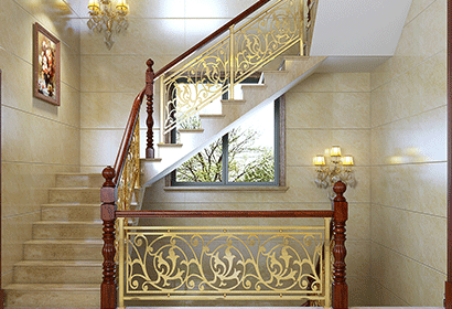 雕花樓梯護(hù)欄系列-牽牛柔情