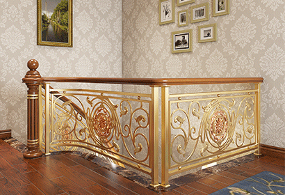 雕花樓梯護(hù)欄系列-海洋之心