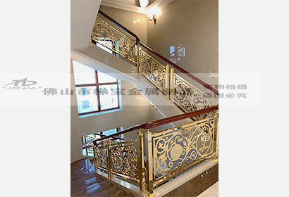 雕花樓梯護欄-五谷豐登