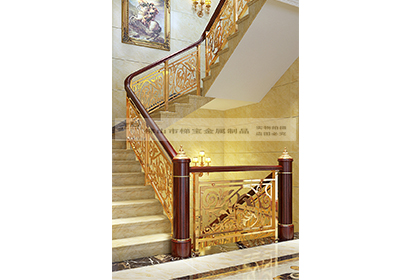 雕花樓梯護(hù)欄系列-百年好合