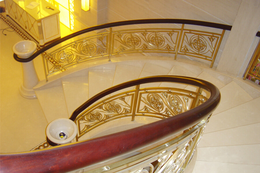 銅藝樓梯