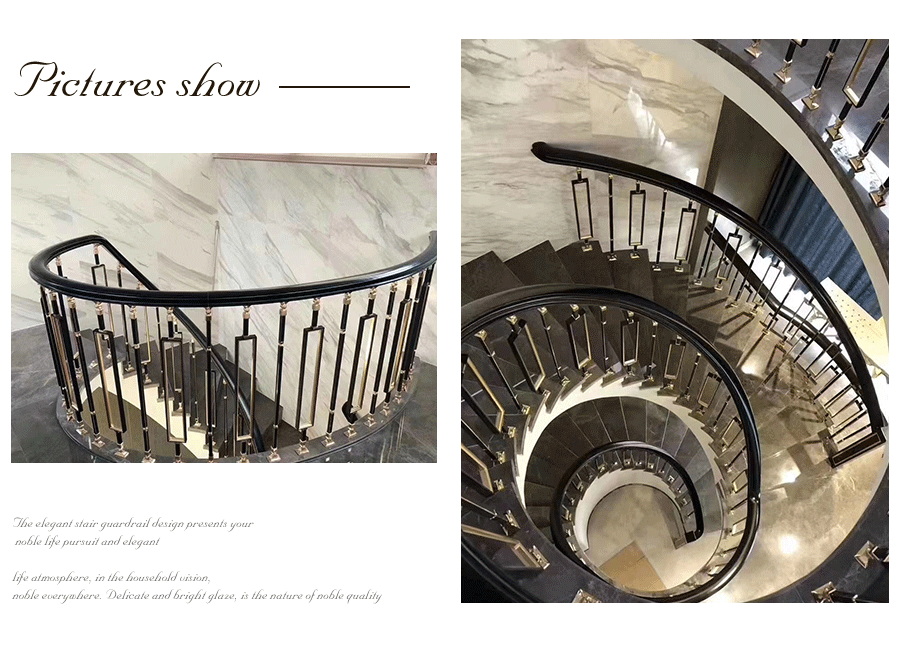 新中式輕奢系列樓梯護(hù)欄