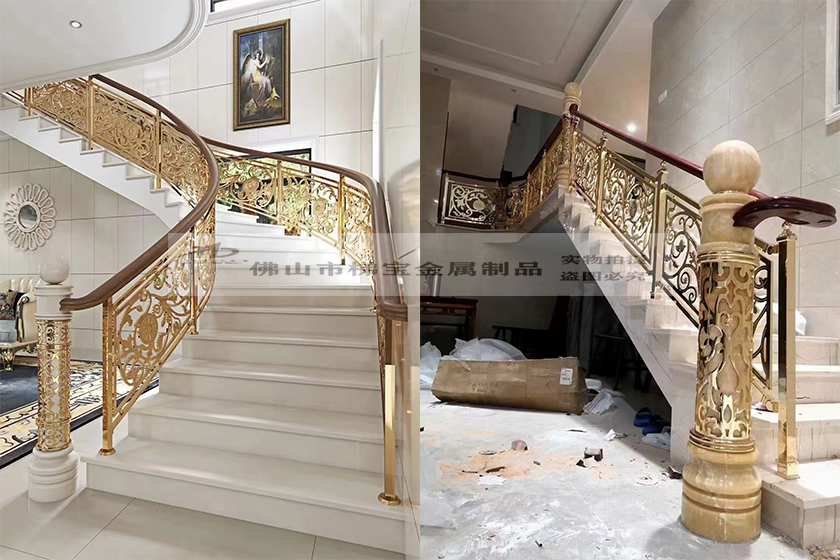 別墅歐式樓梯扶手