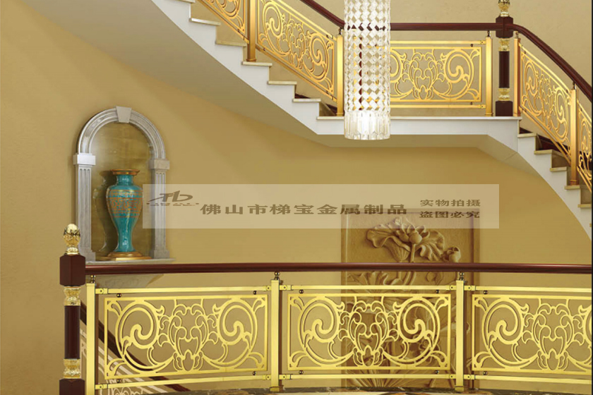 銅樓梯扶手