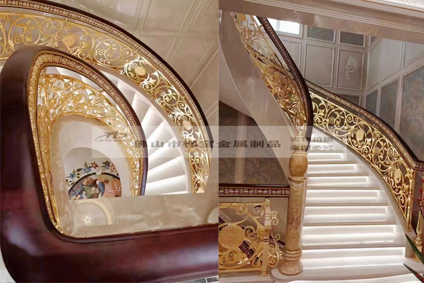 別墅銅樓梯